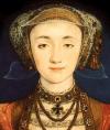 Miniature of Anne based on the Holbein portrait
